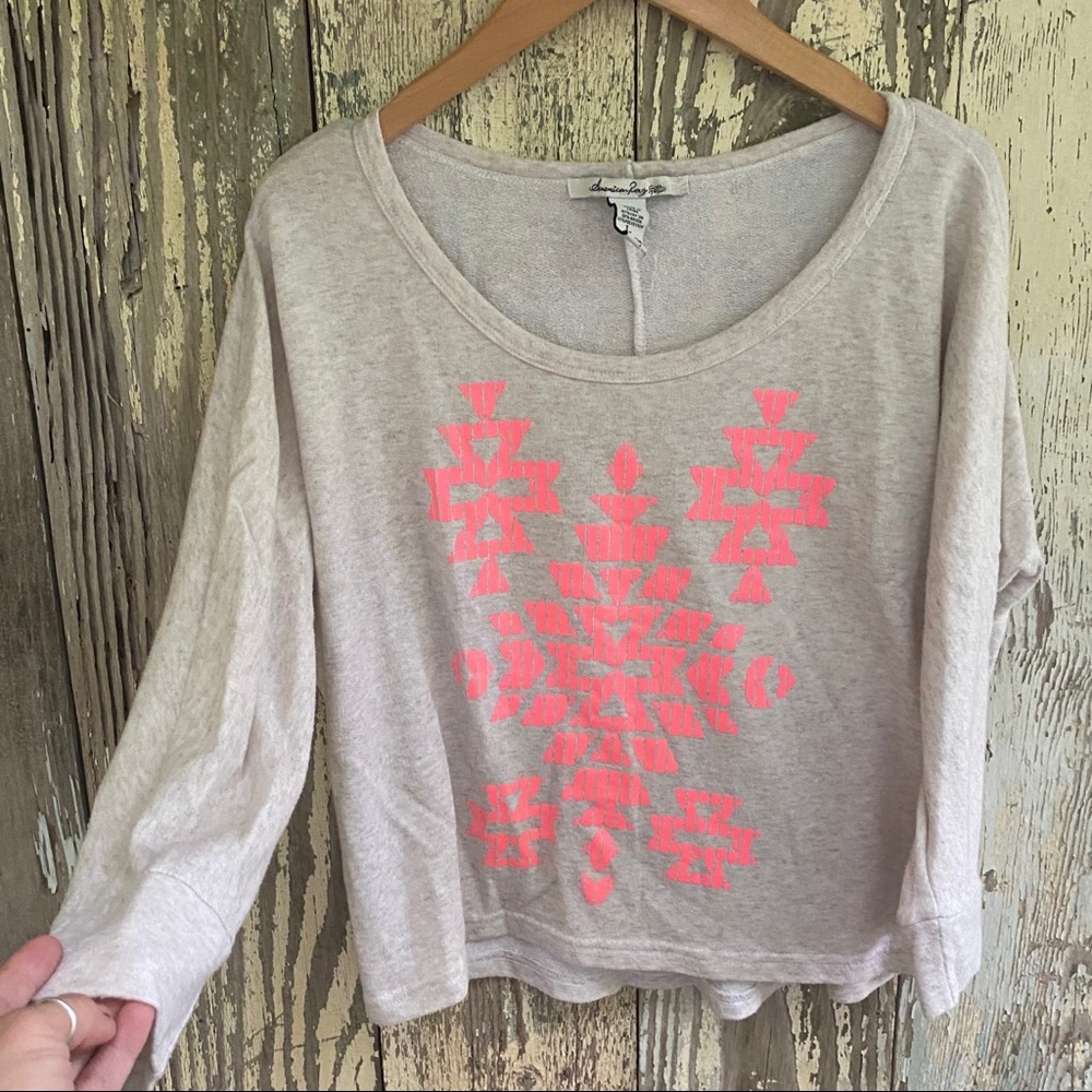 💕bundle only-American Rag casual cropped sweatshirt - Picture 2 of 6